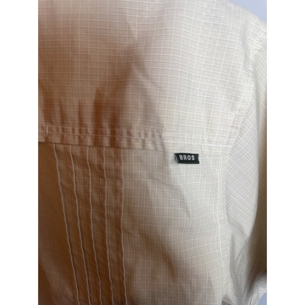 $145 Howler Bros Guayabera Shirt Off White Cream Color size Small - Picture 5 of 7